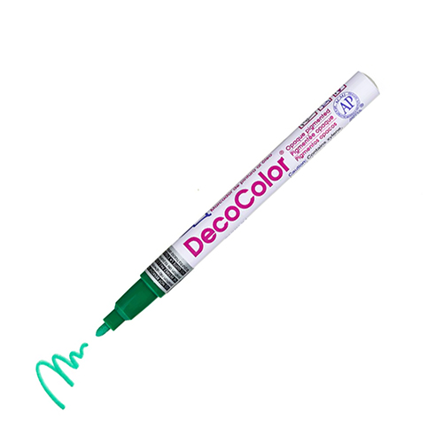 Marvy Uchida DECOCOLOR&reg; Paint Marker Fine - Green