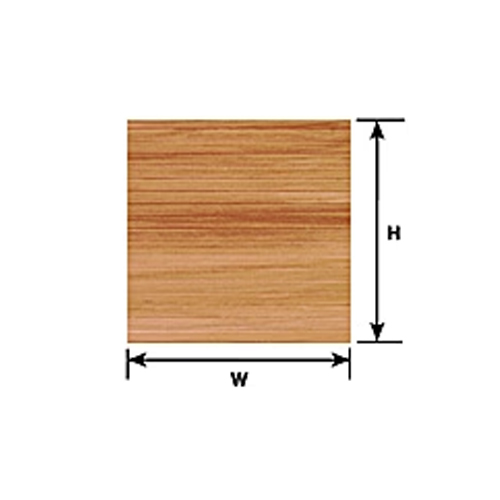 Plastruct Wood Plank Sheet 0.78" - Pack of 2