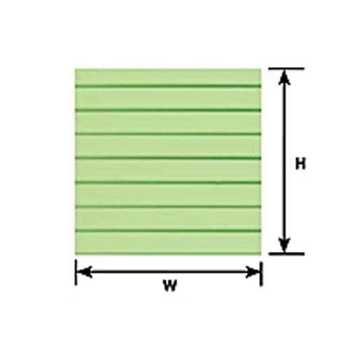 Plastruct 3/16" Clapboard Siding Sheet - Pack of 2
