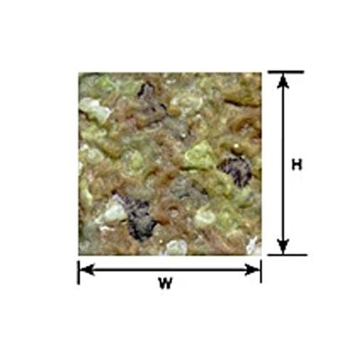 Plastruct Rock Embankment Sheet HO Scale - Pack of 2