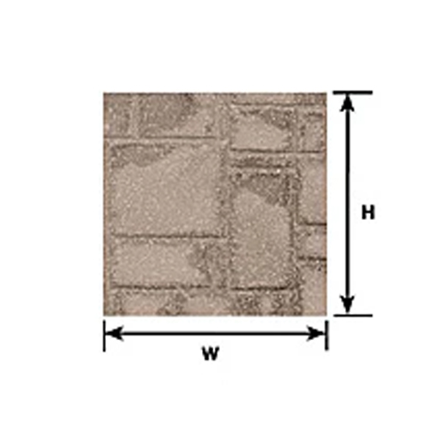 Plastruct Patio Stone Sheet G Scale - Pack of 2