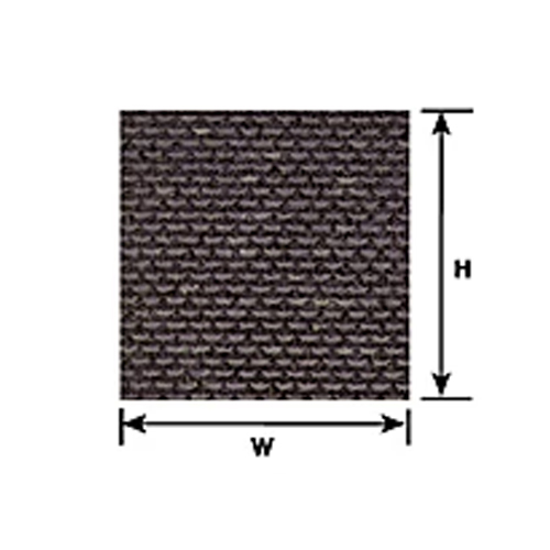 Plastruct Ashphalt Shingle Roof Sheet HO Scale - Pack of 2