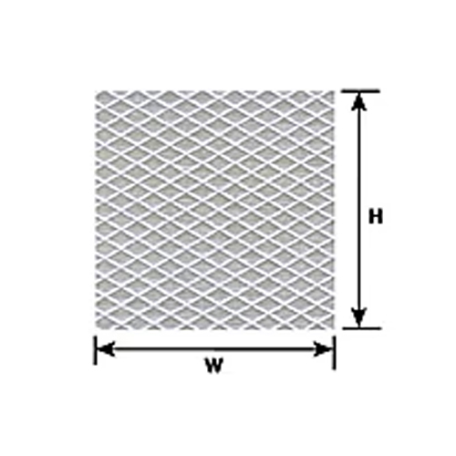 Plastruct Tread Plate Sheet O Scale - Pack of 2
