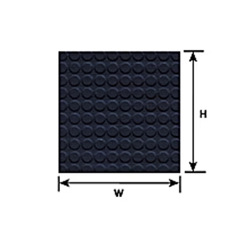 Plastruct Rubber Tread Sheet G Scale - Pack of 2
