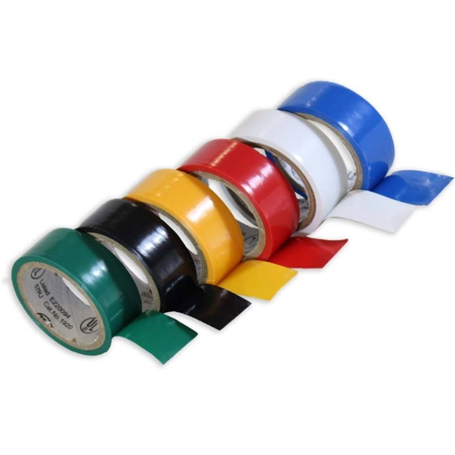 Hawk Coloured Electrical Tape - Set of 6