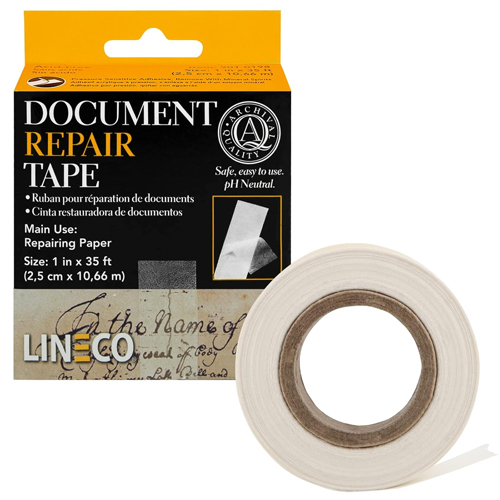 Lineco Document Repair Tape Self-Adhesive - 1� x 35'
