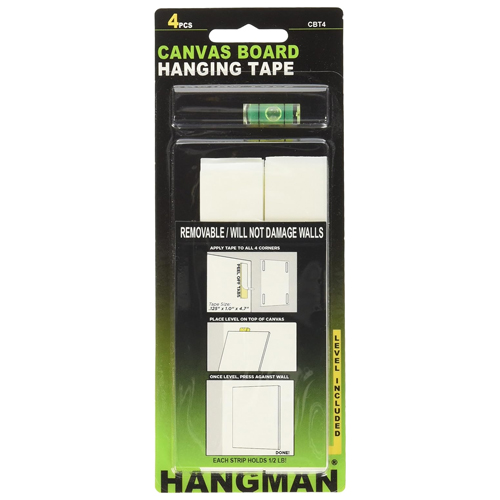 Hangman Canvas Board Tape - Pack of 4