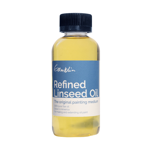Gamblin Refined Linseed Oil - 4.2 oz