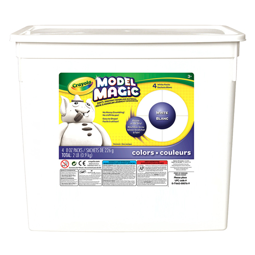 Crayola Model Magic Resealable Set - White, 32oz