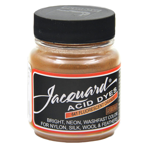 Jacquard Acid Dye - Fluorescent Orange, 0.5 oz