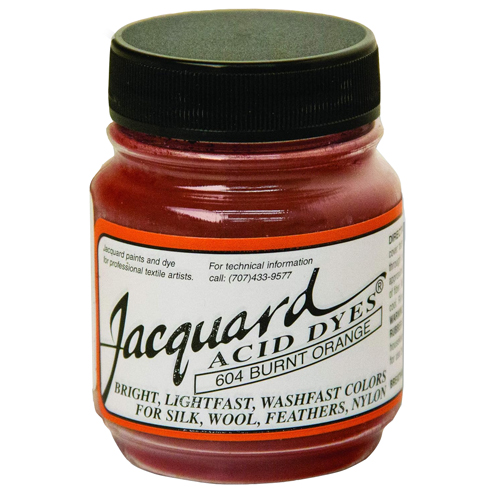 Jacquard Acid Dye - Burnt Orange, 0.5 oz