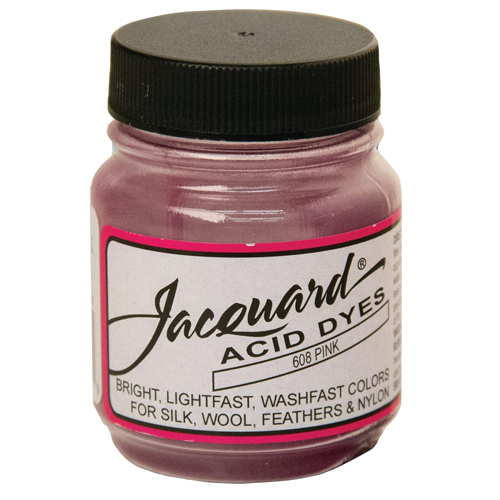 Jacquard Acid Dye - Pink, 0.5 oz