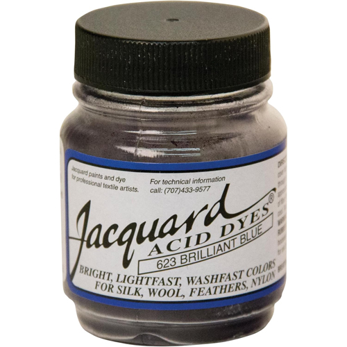 Jacquard Acid Dye - Brilliant Blue, 0.5 oz