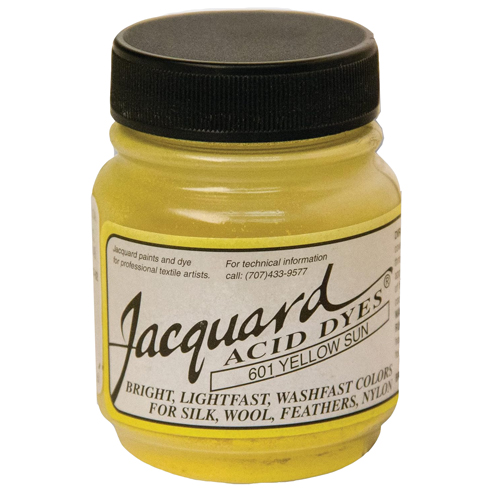Jacquard Acid Dye - Yellow Sun, 0.5 oz