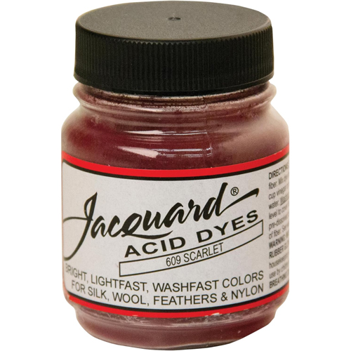 Jacquard Acid Dye - Scarlet, 0.5 oz