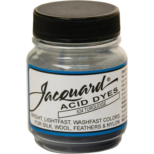 Jacquard Acid Dye - Turquoise, 0.5 oz
