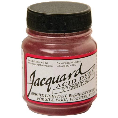 Jacquard Acid Dye - Cherry Red, 0.5 oz