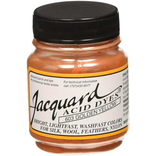 Jacquard Acid Dye - Golden Yellow, 0.5 oz
