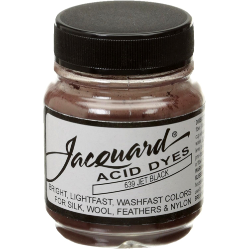 Jacquard Acid Dye - Jet Black, 0.5 oz