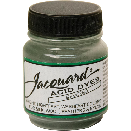 Jacquard Acid Dye - Emerald, 0.5 oz