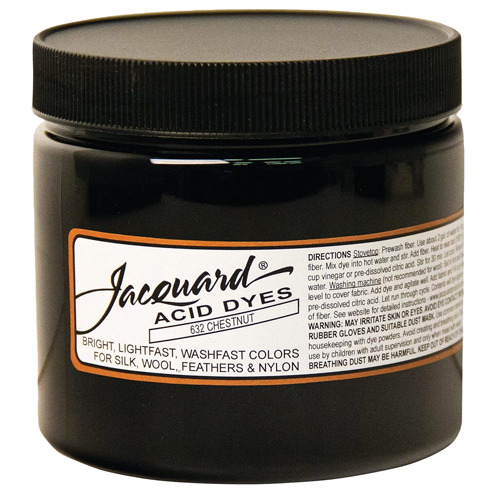 Jacquard Acid Dye - Chestnut, 8 oz