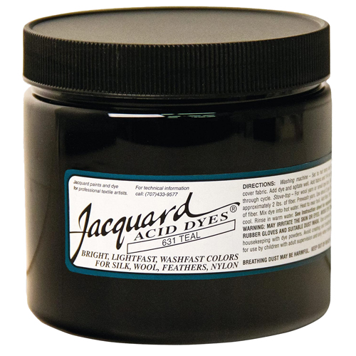 Jacquard Acid Dye - Teal, 8 oz