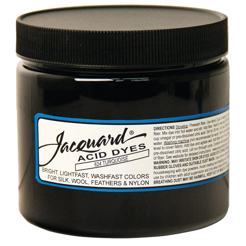 Jacquard Acid Dye - Turquoise, 8 oz