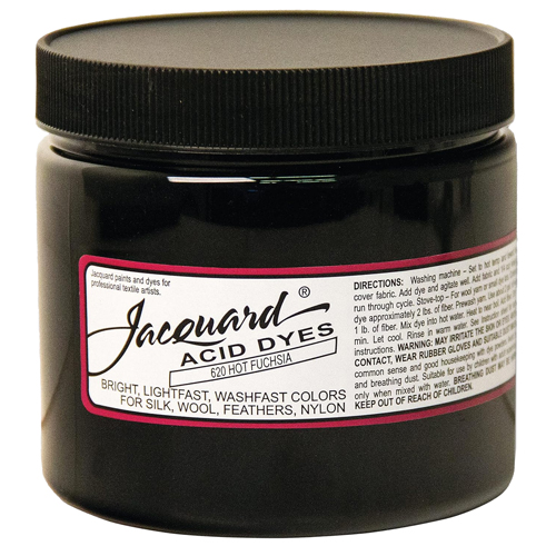 Jacquard Acid Dye - Hot Fuchsia, 8 oz