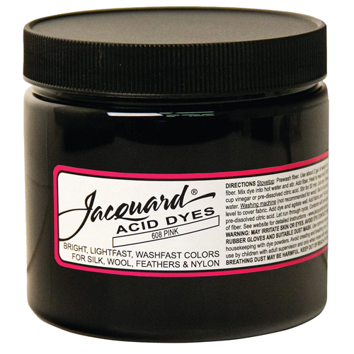 Jacquard Acid Dye - Pink, 8 oz