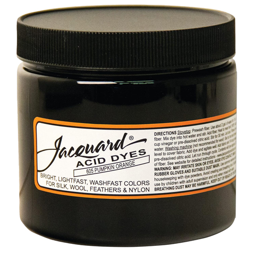 Jacquard Acid Dye - Pumpkin Orange, 8 oz