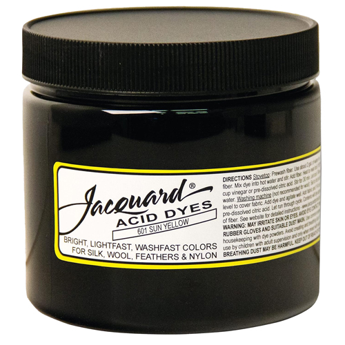 Jacquard Acid Dye - Sun Yellow, 8 oz