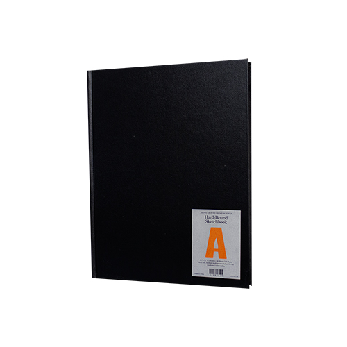 Above Ground Premium Hardcover Sketchbook - Black - 8.5 x 11 in.