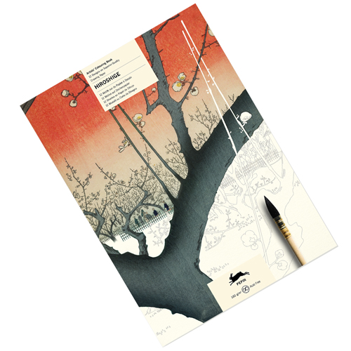 Pepin Artists' Colouring Book - Hiroshige