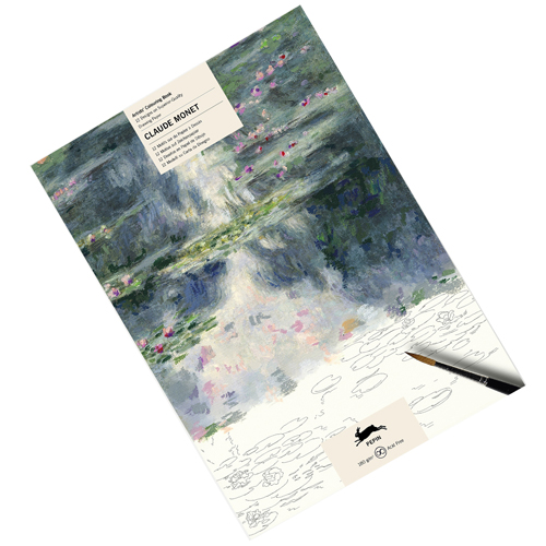 Pepin Artists' Colouring Book - Claude Monet