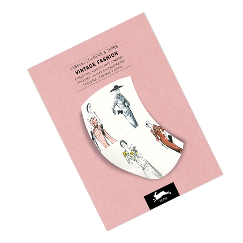 Pepin Label & Sticker Book - Vintage Fashion