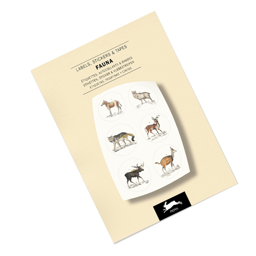 Pepin Label & Sticker Book - Fauna