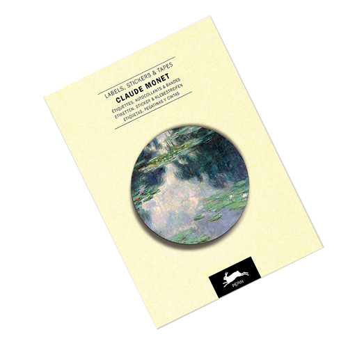 Pepin Label & Sticker Book - Claude Monet