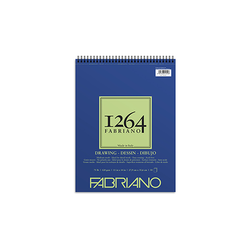 Fabriano 1264 Drawing Pad - 11" x 14" 