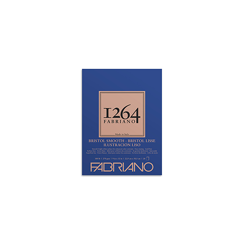 Fabriano 1264 Bristol Smooth Pad � 9" x 12"