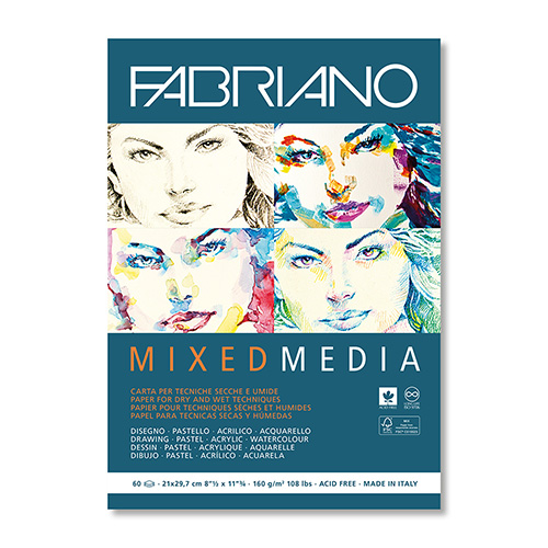 Fabriano Mixed Media Pad � 8� x 11�