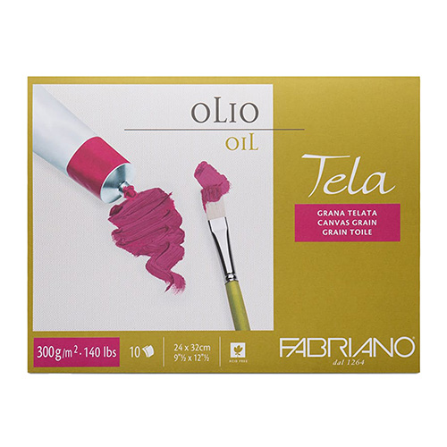 Fabriano Tela Oil Pad � 9" x 12"