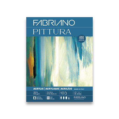 Fabriano Pittura Acrylic Pad � 11" x 14"