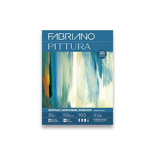 Fabriano Pittura Acrylic Pad � 9" x 12"