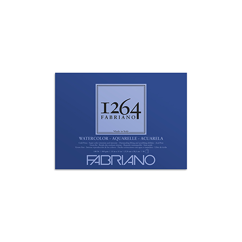 Fabriano 1264 Watercolour Cold Press Pad - 11" x 15"