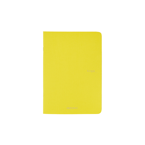 Ecoqua Staple-Bound A5 Notebook � Dotted - Yellow