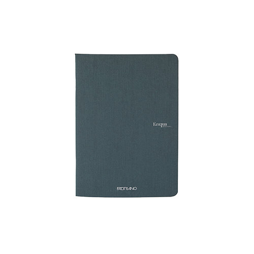 Ecoqua Staple-Bound A5 Notebook � Dotted - Dark Green