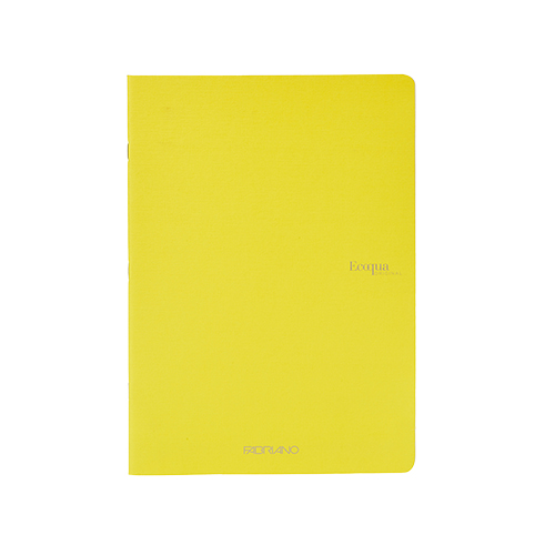 Ecoqua Staple-Bound A4 Notebook � Dotted - Yellow