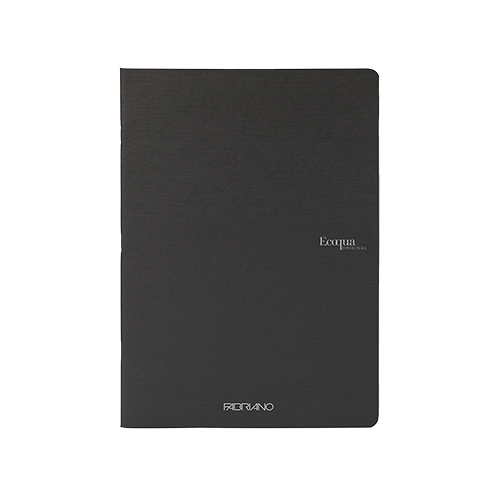 Ecoqua Staple-Bound A4 Notebook � Dotted - Black