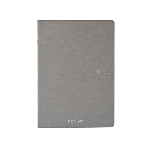 Ecoqua Spiral-Bound A4 Notebook � Graph - Grey