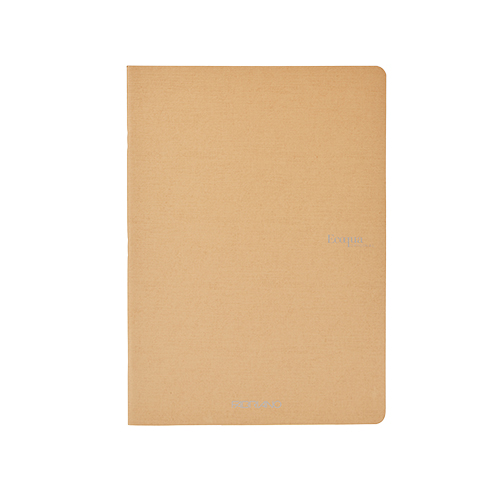 Ecoqua Spiral-Bound A4 Notebook � Graph - Beige